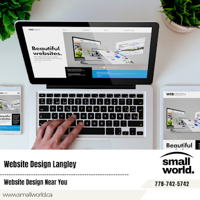 Web Design Langley UX UI design agency