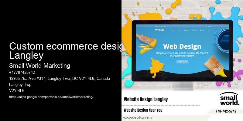 custom ecommerce design Langley