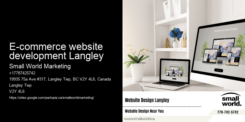 E-commerce website development Langley