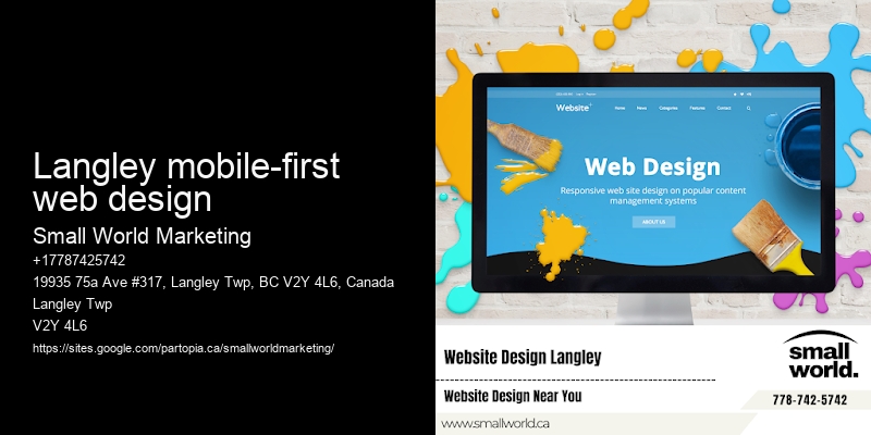 Langley mobile-first web design