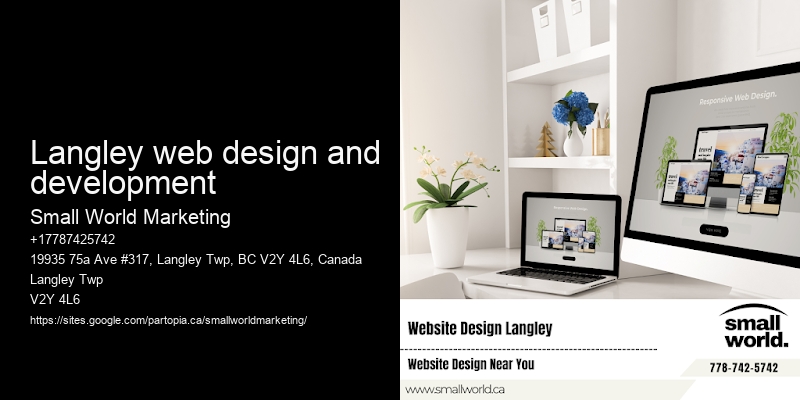 Langley web design and development