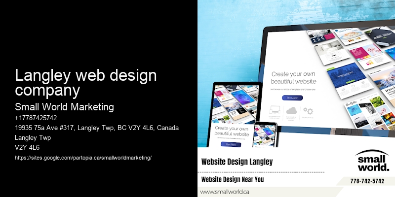 Langley web design company