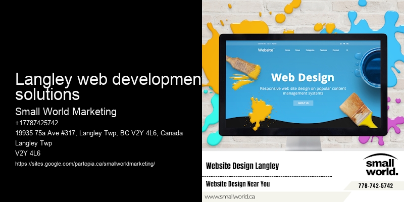 Langley web development solutions