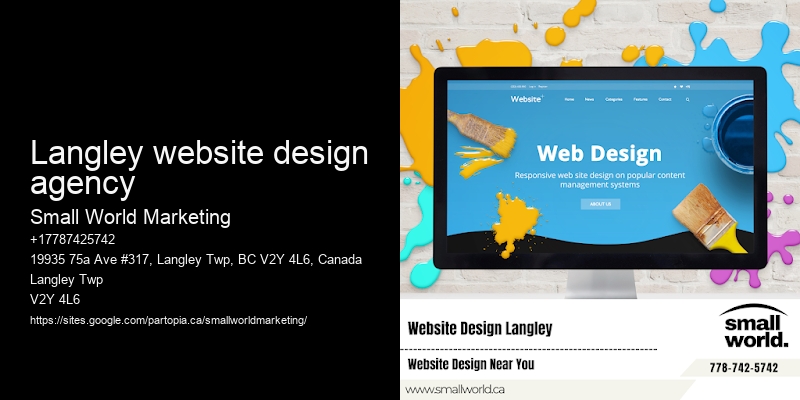 Langley website design agency