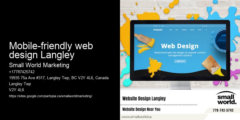 mobile-friendly web design Langley