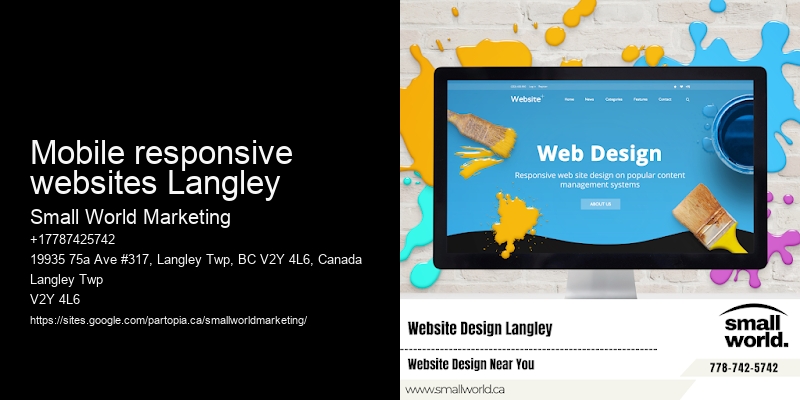 mobile responsive websites Langley