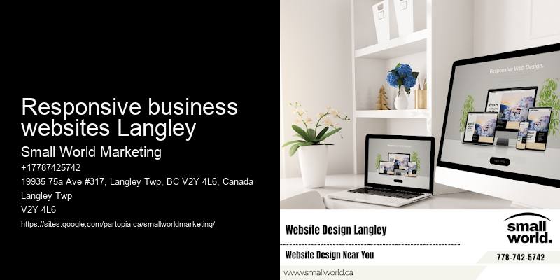 responsive business websites Langley