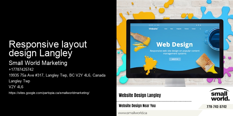 responsive layout design Langley