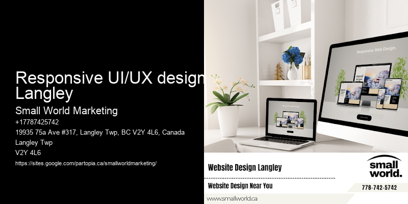 responsive UI/UX design Langley