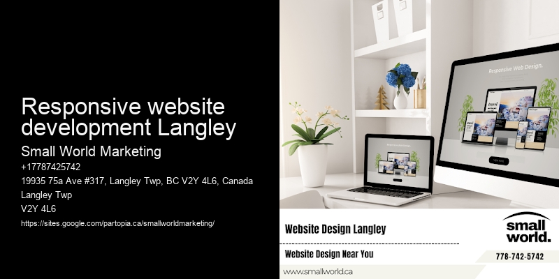 responsive website development Langley