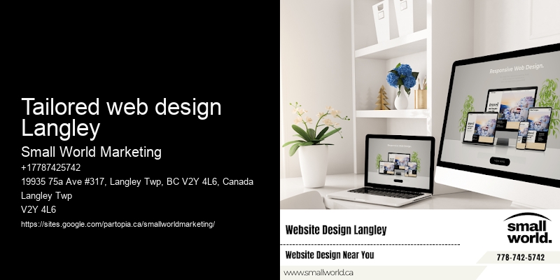 tailored web design Langley