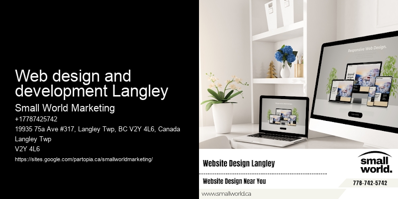 Web design and development Langley