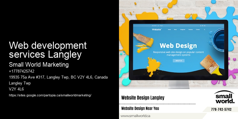 Web development services Langley