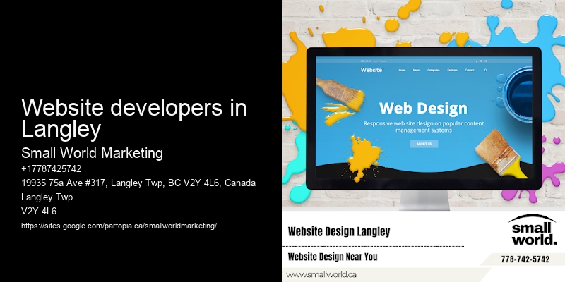 Website developers in Langley