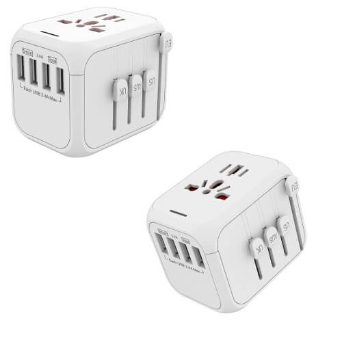 multi plug travel adapter