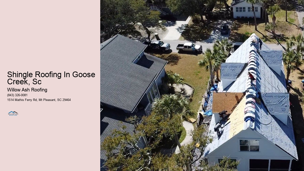 Shingle Roofing In Goose Creek, Sc