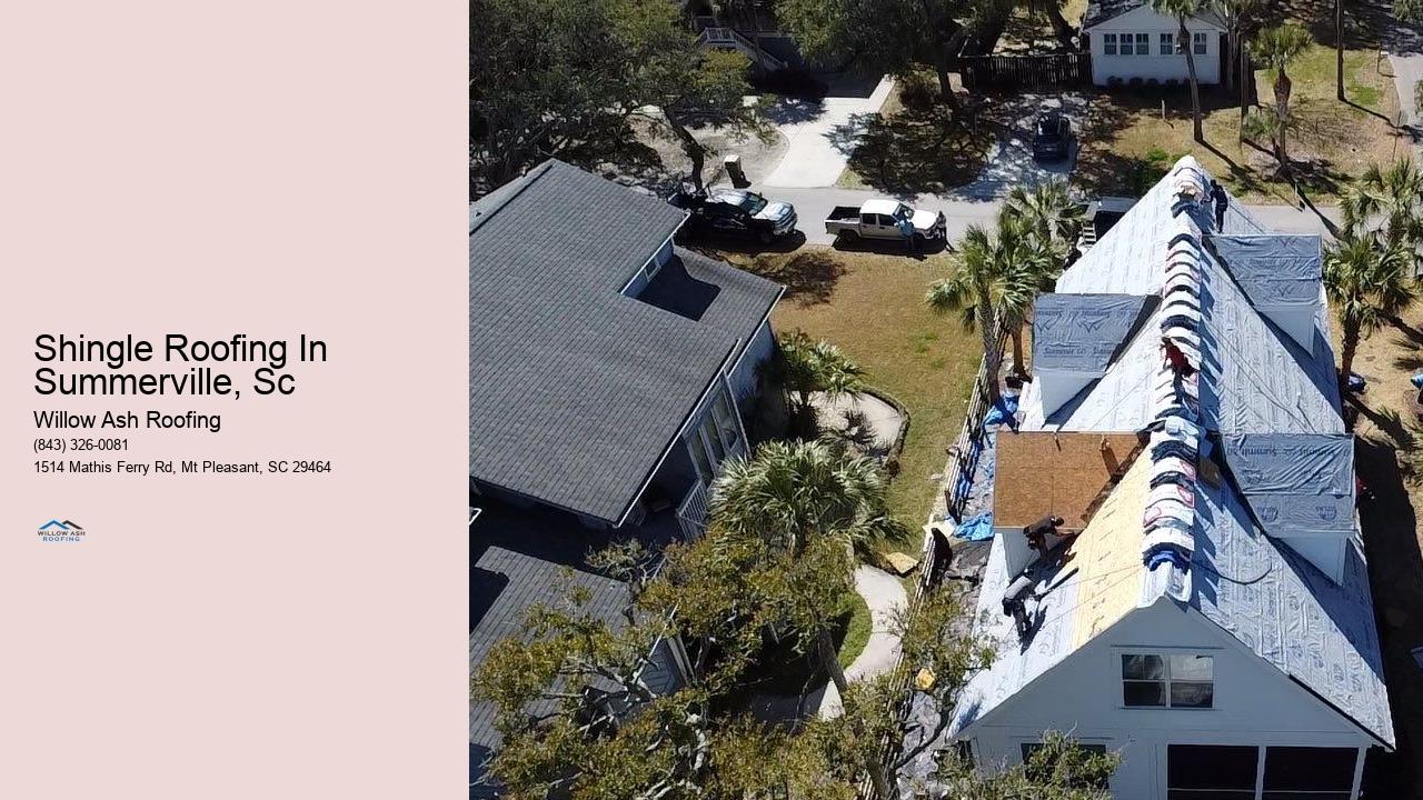 Shingle Roofing In Summerville, Sc