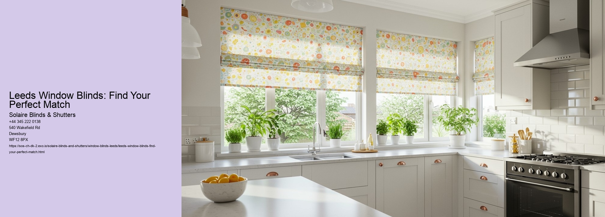 Leeds Window Blinds: Find Your Perfect Match