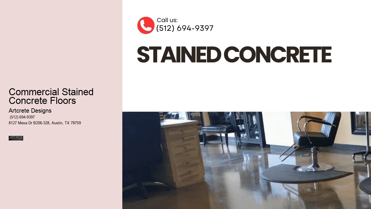 Commercial Stained Concrete Floors