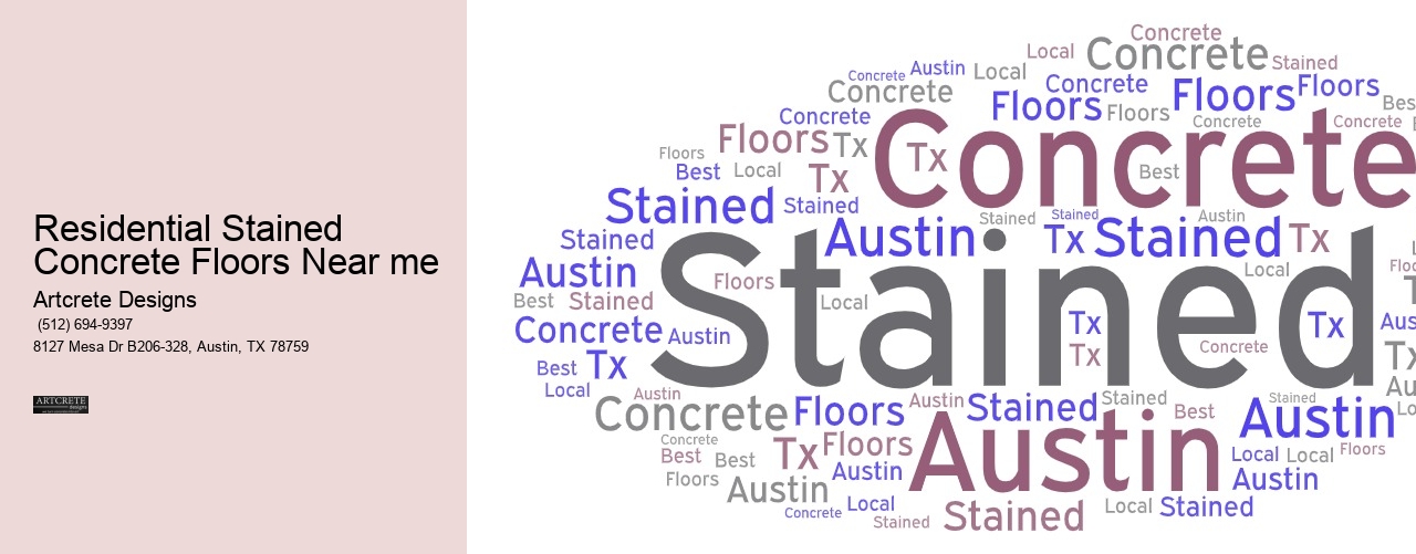 Residential Stained Concrete Floors Near me