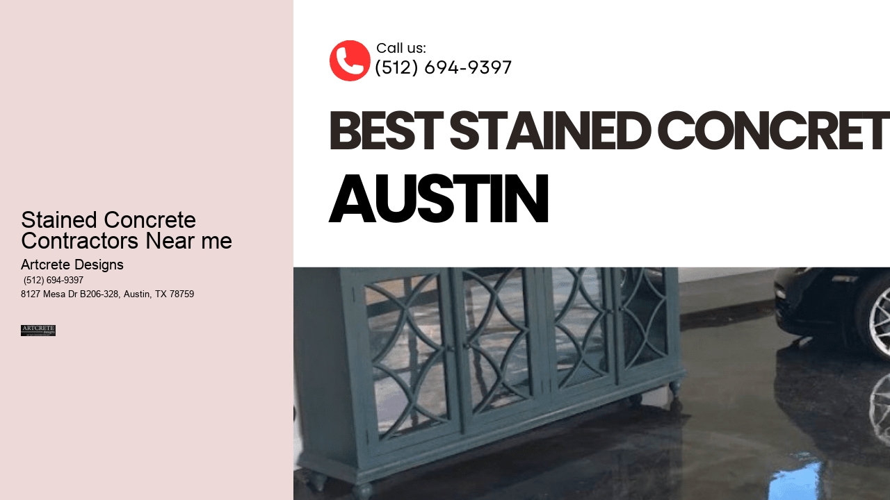 Stained Concrete Contractors Near me