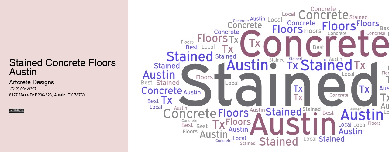 Stained Concrete Floors Austin