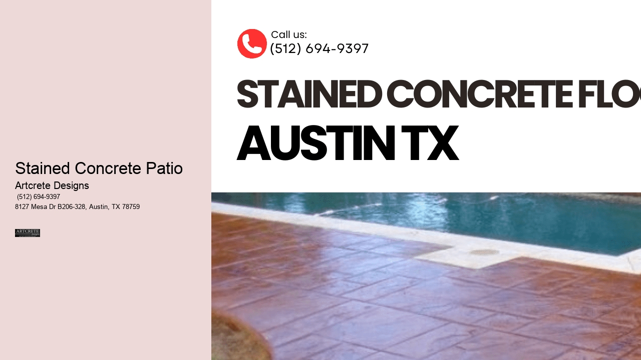 Stained Concrete Patio
