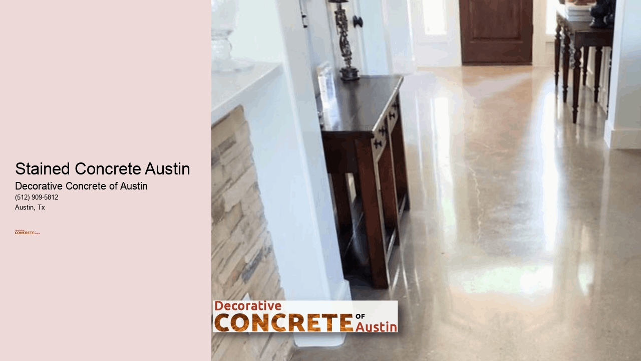 Stained Concrete Austin