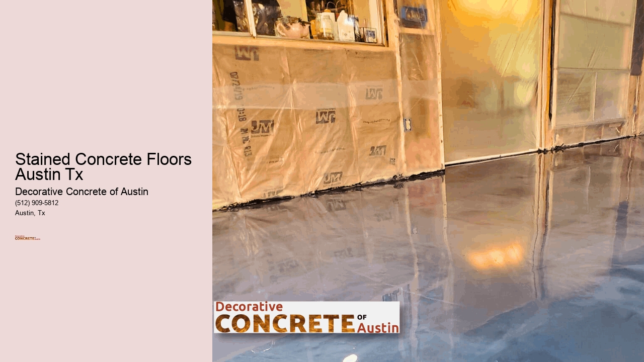 Stained Concrete Floors Austin Tx