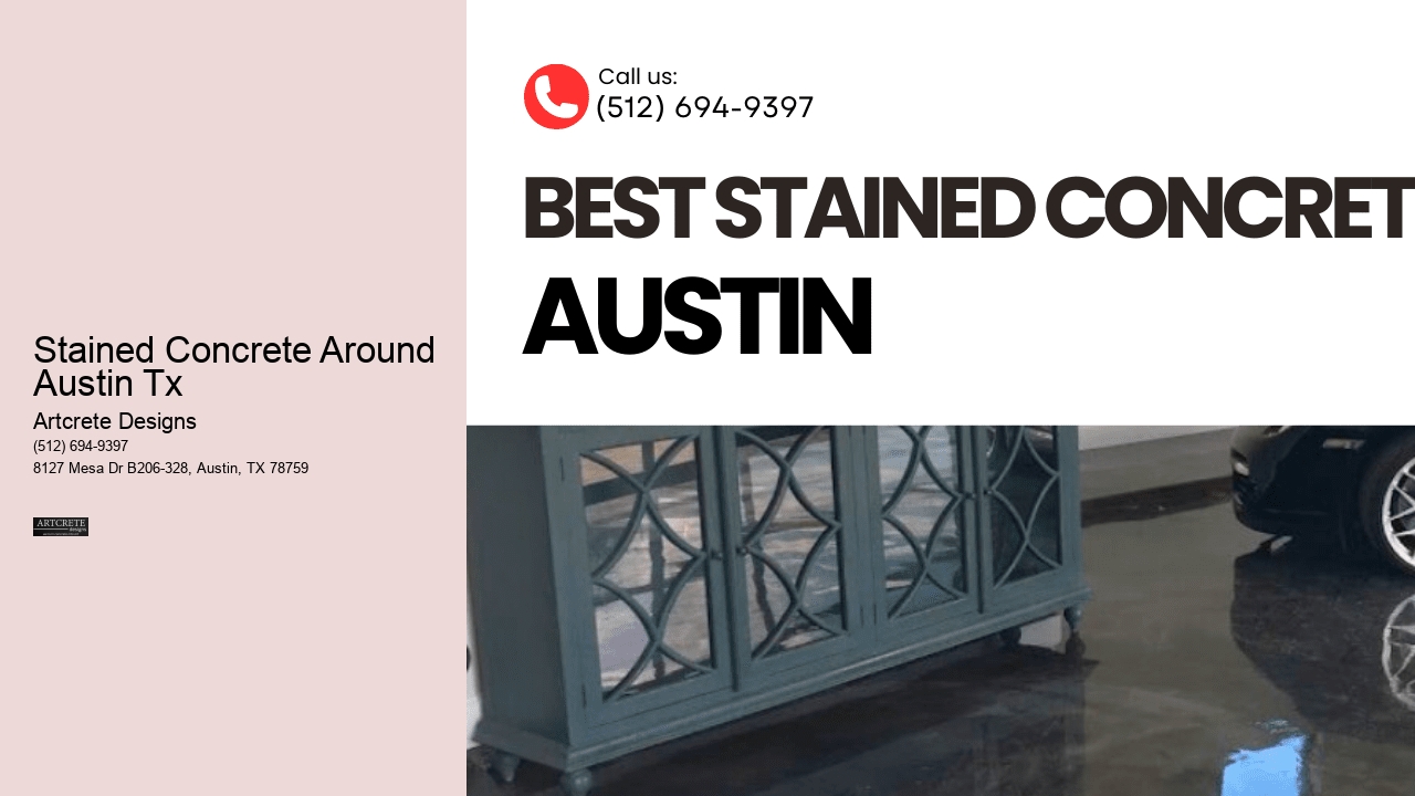 Stained Concrete Around Austin Tx 