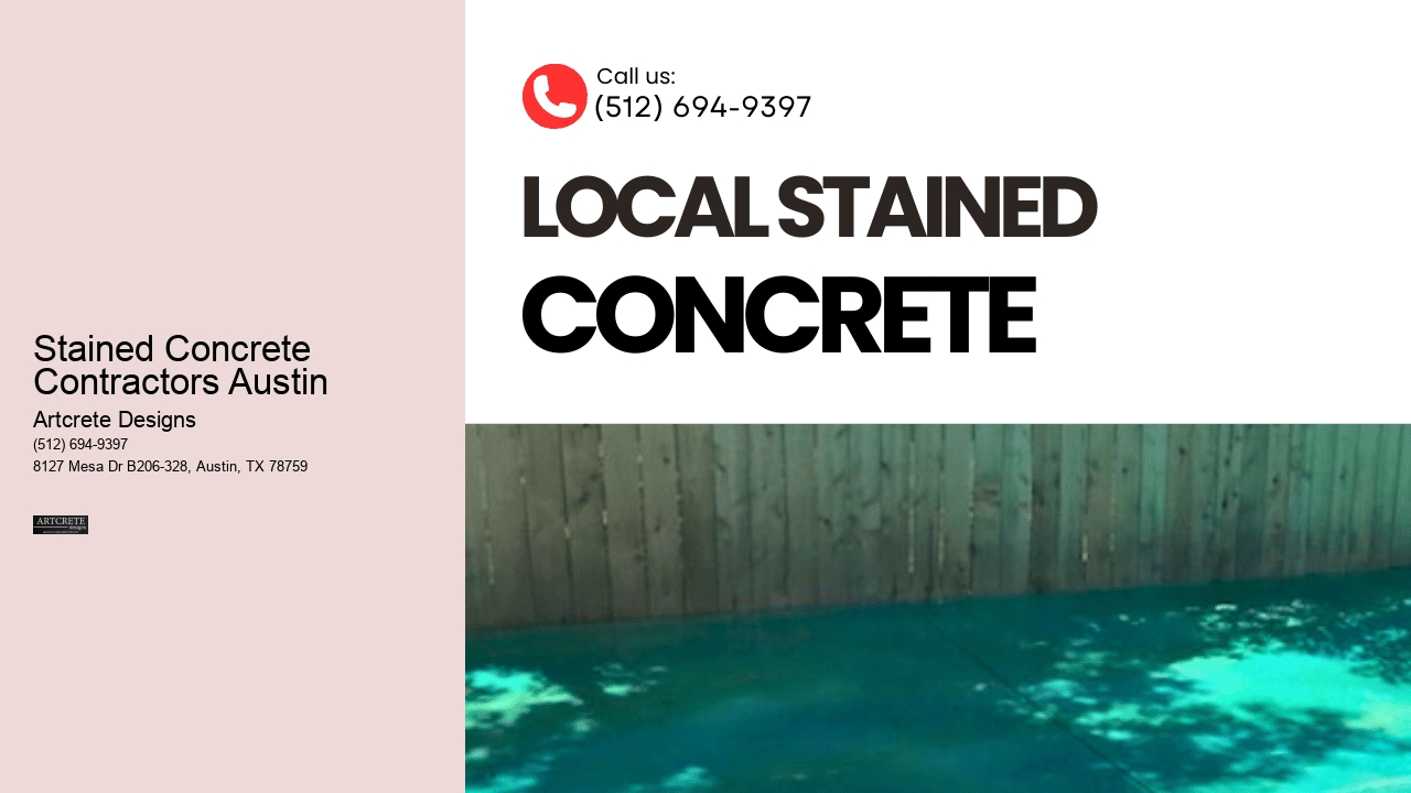 Stained Concrete Contractors Austin 