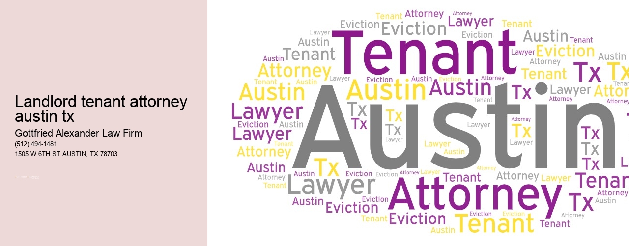 Landlord tenant attorney austin tx