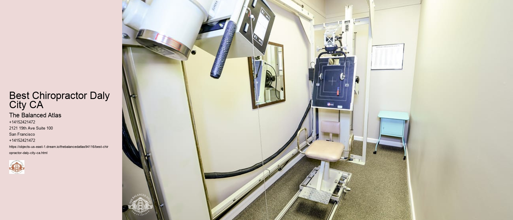 Best Chiropractor Daly City CA