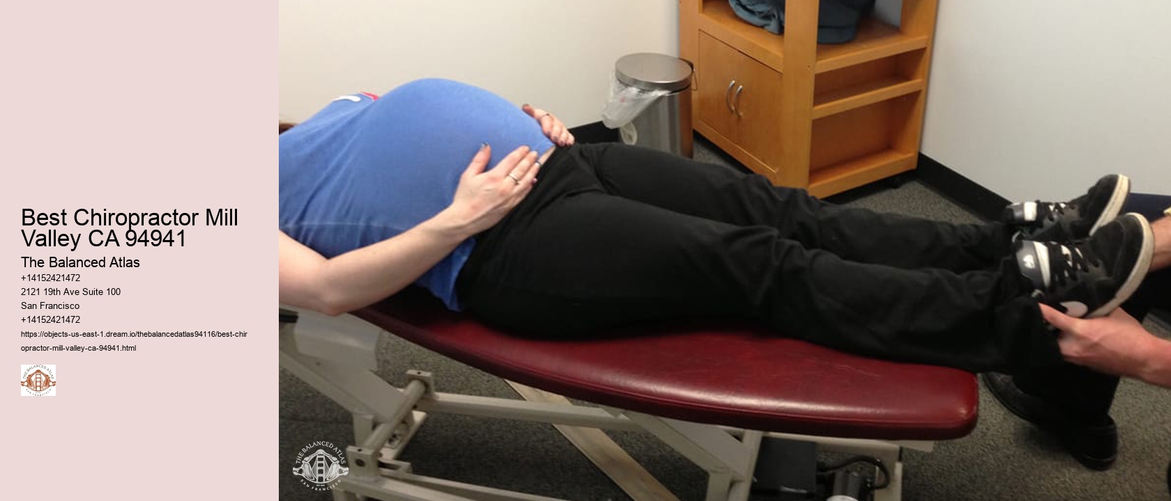 Best Chiropractor Mill Valley CA 94941