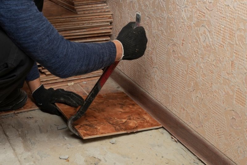 ceramic floor tile removal tools