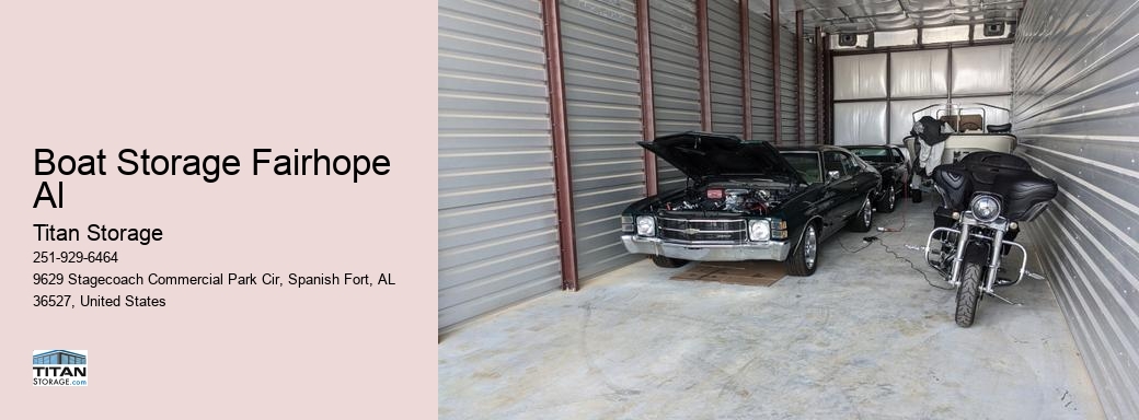 Boat Storage Fairhope Al