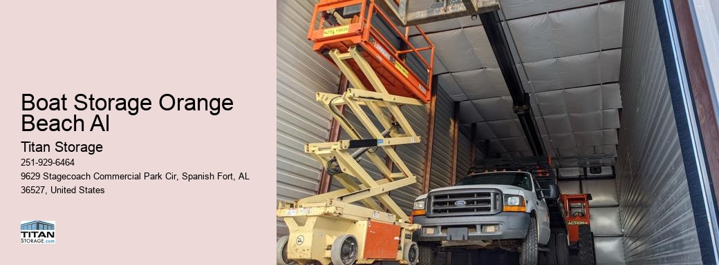 Boat Storage Orange Beach Al