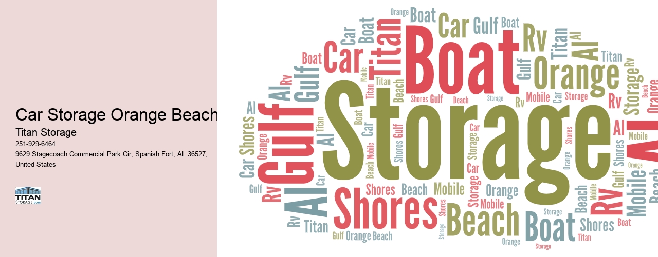 Car Storage Orange Beach