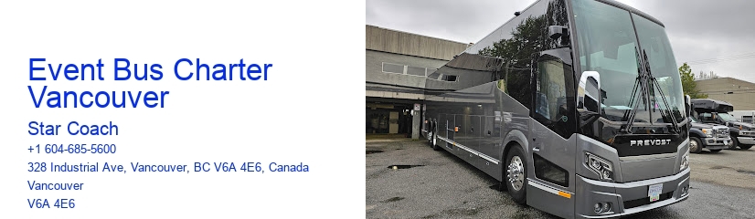 Event Bus Charter Vancouver