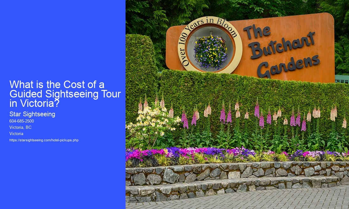 What is the Cost of a Guided Sightseeing Tour in Victoria?