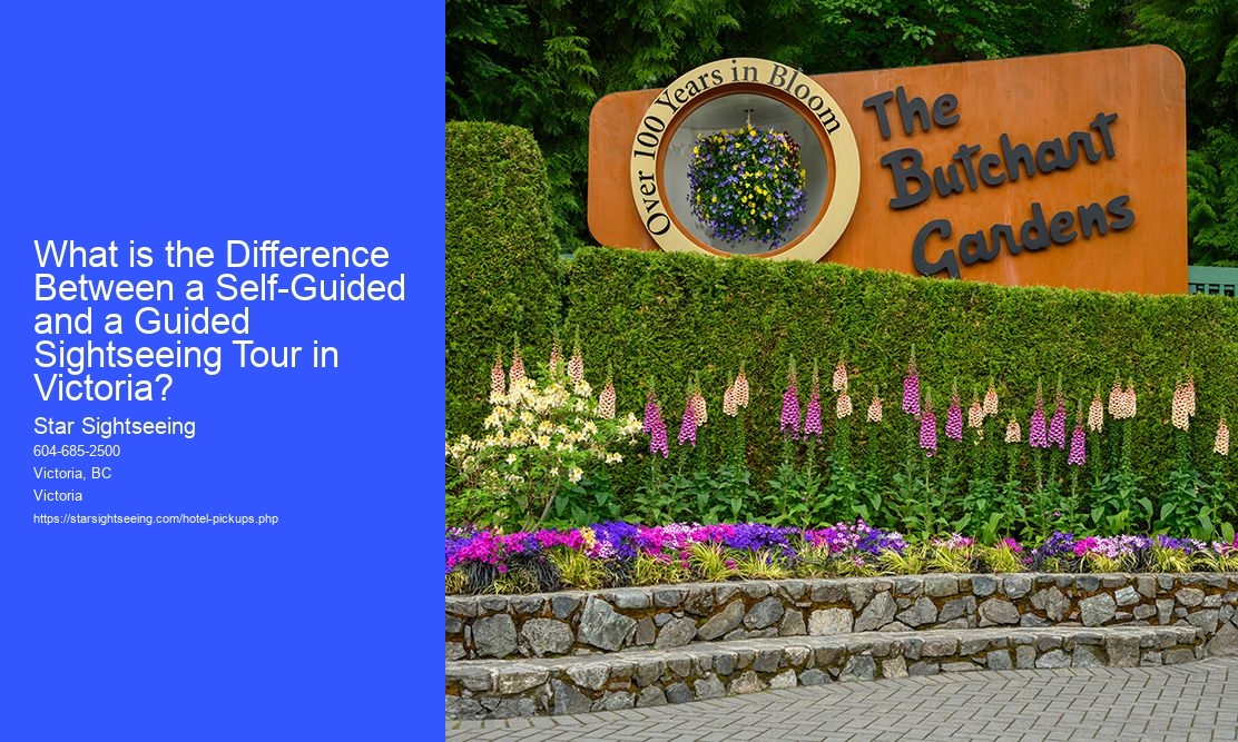 What is the Difference Between a Self-Guided and a Guided Sightseeing Tour in Victoria?