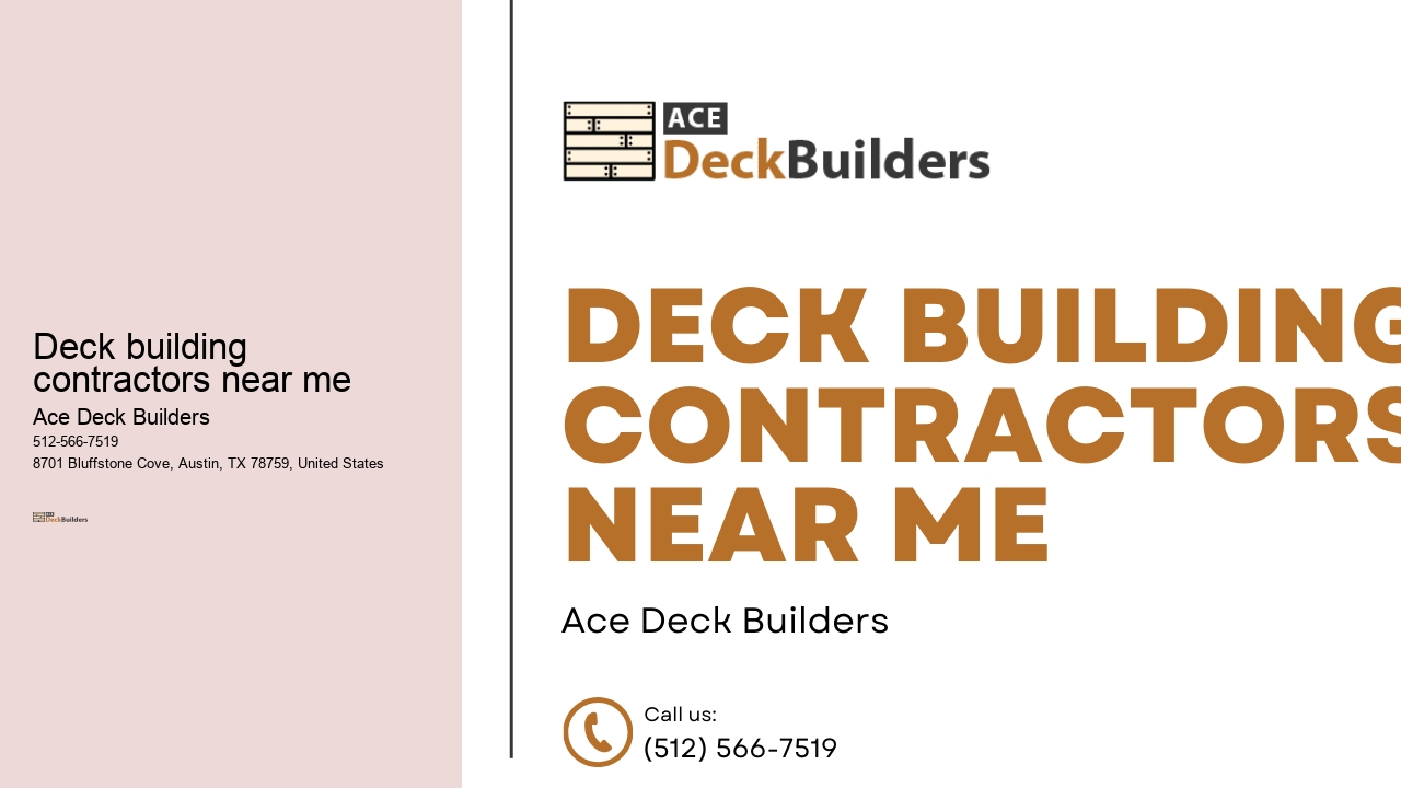 deck building contractors near me