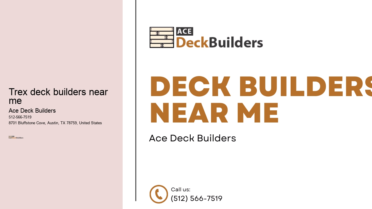 trex deck builders near me
