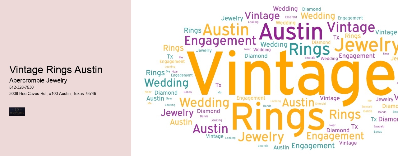 Vintage Rings Austin