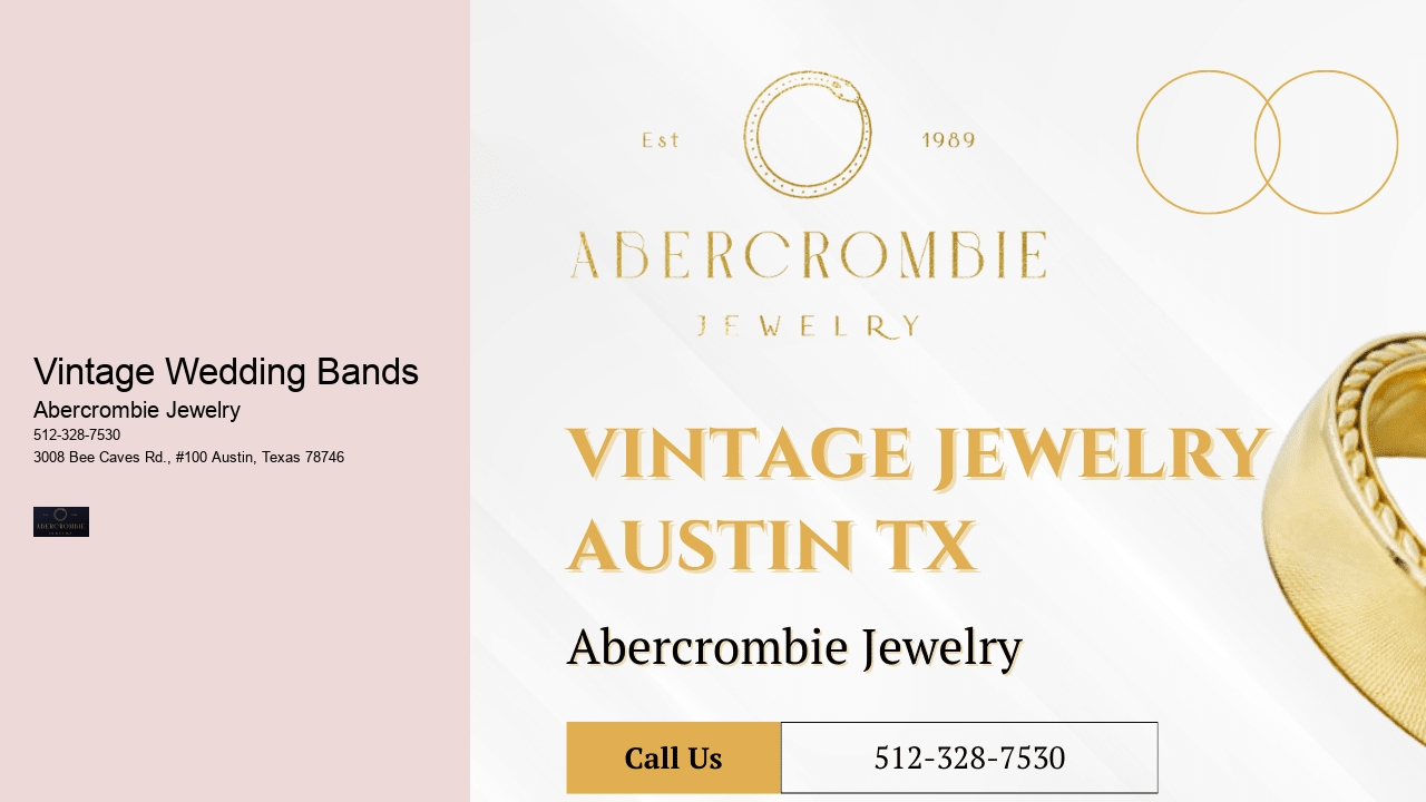 Vintage Wedding Bands