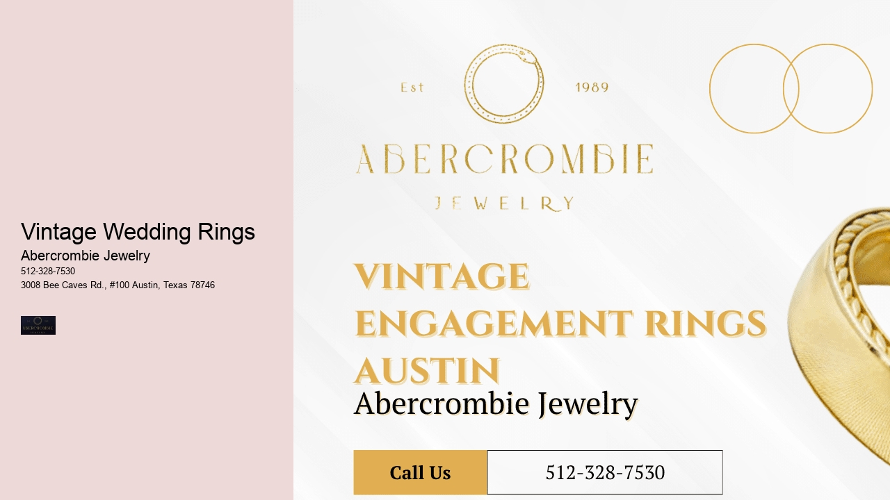 Vintage Wedding Rings