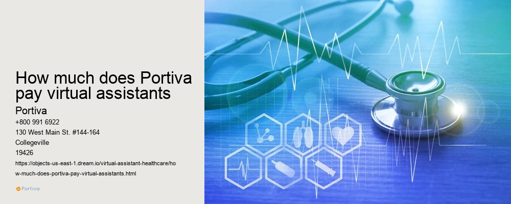 How much does Portiva pay virtual assistants