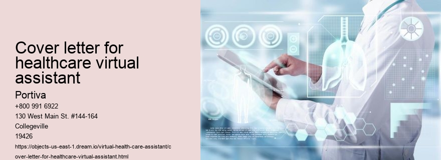 cover letter for healthcare virtual assistant