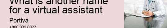 What is another name for a virtual assistant