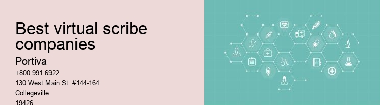 best virtual scribe companies